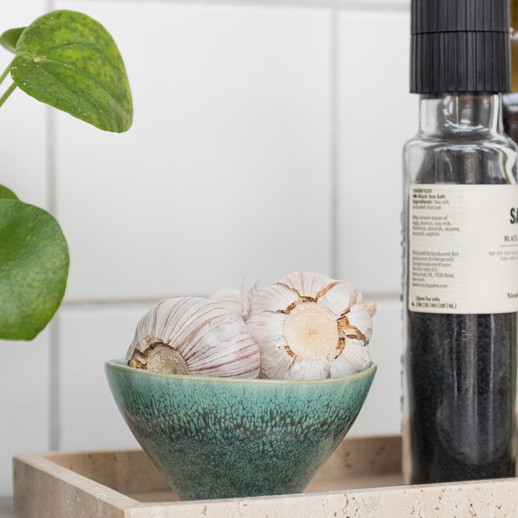 Mette Ditmer ELEMENTS Skålar 3 - pack Ø12xH6,5, Green tones - Azalea Home