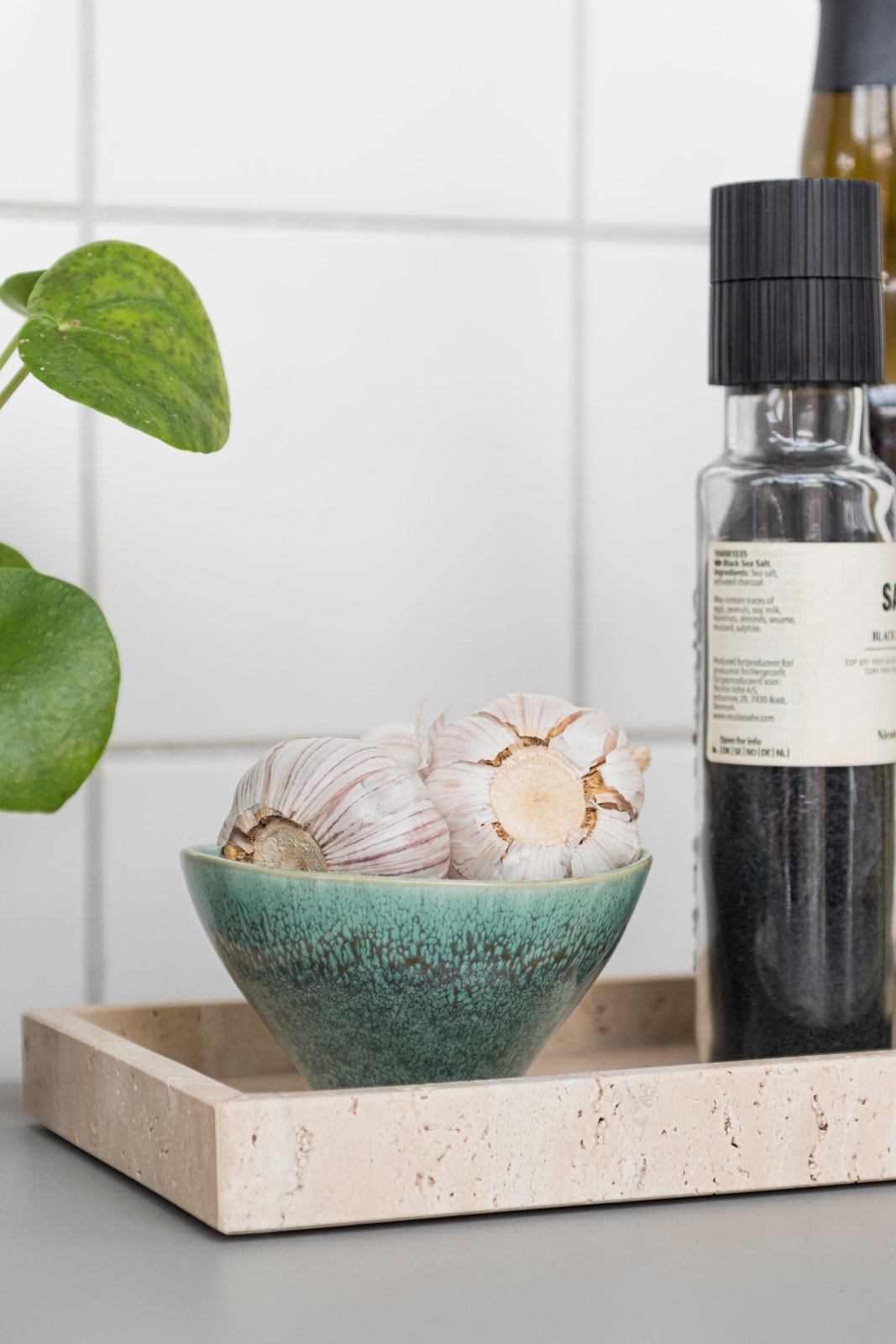 Mette Ditmer ELEMENTS Skålar 3 - pack Ø12xH6,5, Green tones - Azalea Home
