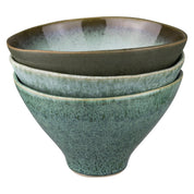 Mette Ditmer ELEMENTS Skålar 3 - pack Ø15,5xH9, Green tones - Azalea Home