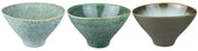 Mette Ditmer ELEMENTS Skålar 3 - pack Ø15,5xH9, Green tones - Azalea Home