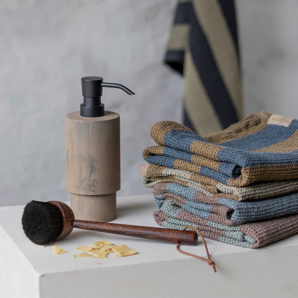 Mette Ditmer ELVIRA Kökshandduk 50x70, Slate blue - Azalea Home