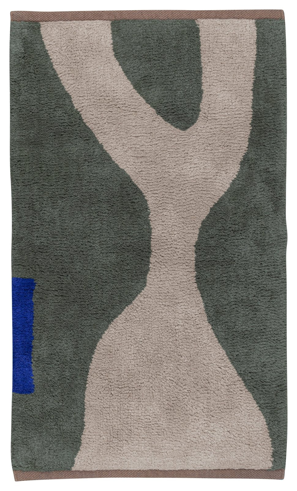 Mette Ditmer FIGURA Dörrmatta 50x80, Dark olive - Azalea Home