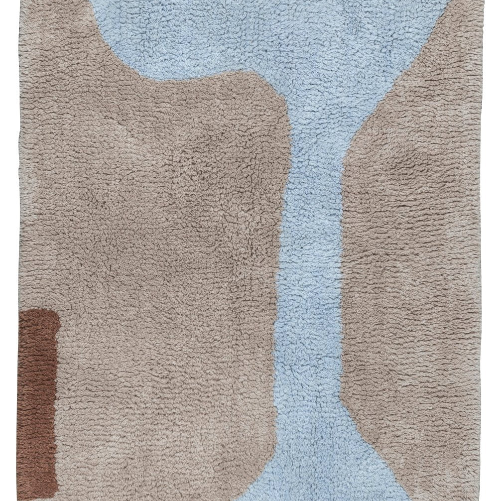 Mette Ditmer FIGURA Dörrmatta 50x80, Ljusblå - Azalea Home