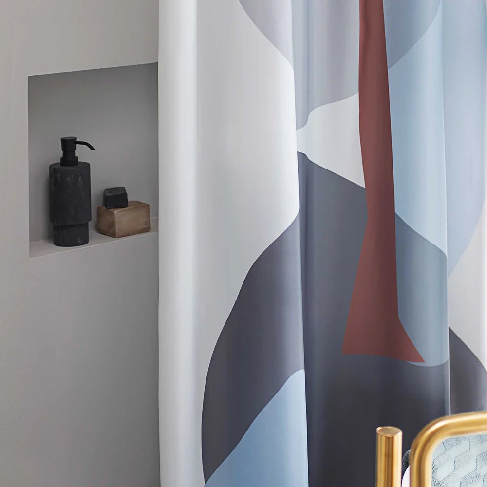 Mette Ditmer GALLERY Duschdraperi 150x200, Ljusgrå - Azalea Home