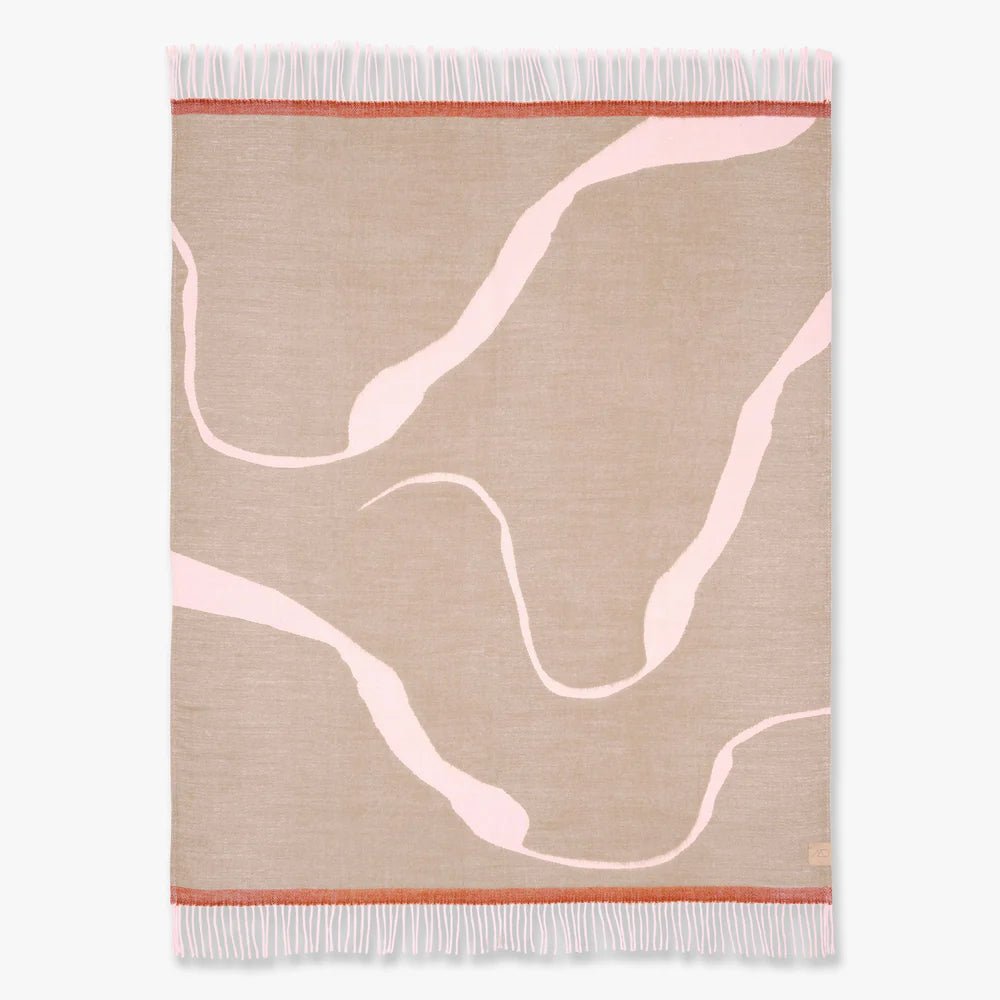 Mette Ditmer GALLERY Pläd 125x170, Latte - Azalea Home