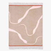 Mette Ditmer GALLERY Pläd 125x170, Latte - Azalea Home