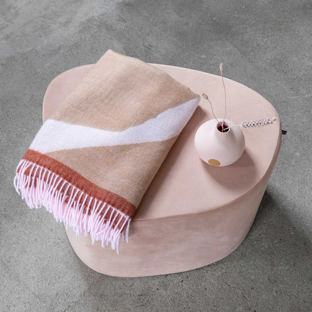Mette Ditmer GALLERY Pläd 125x170, Latte - Azalea Home