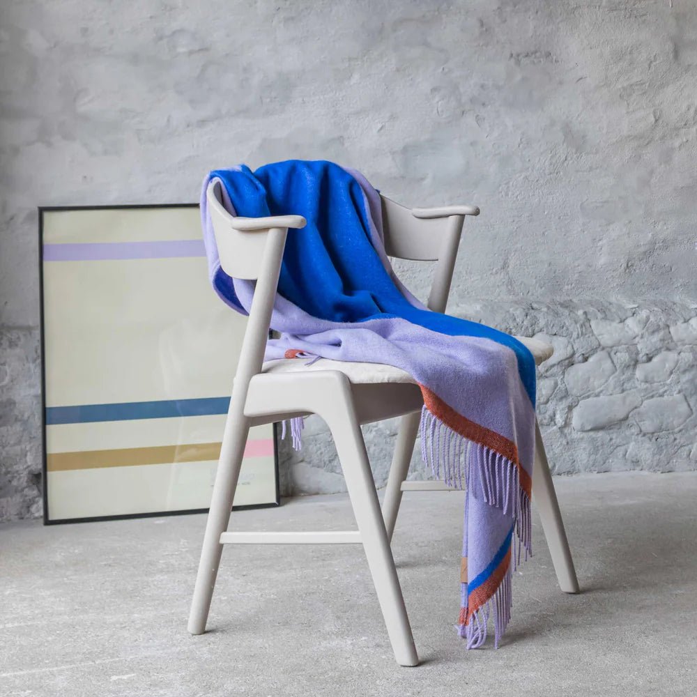 Mette Ditmer GALLERY Pläd 125x170, Lila - Azalea Home