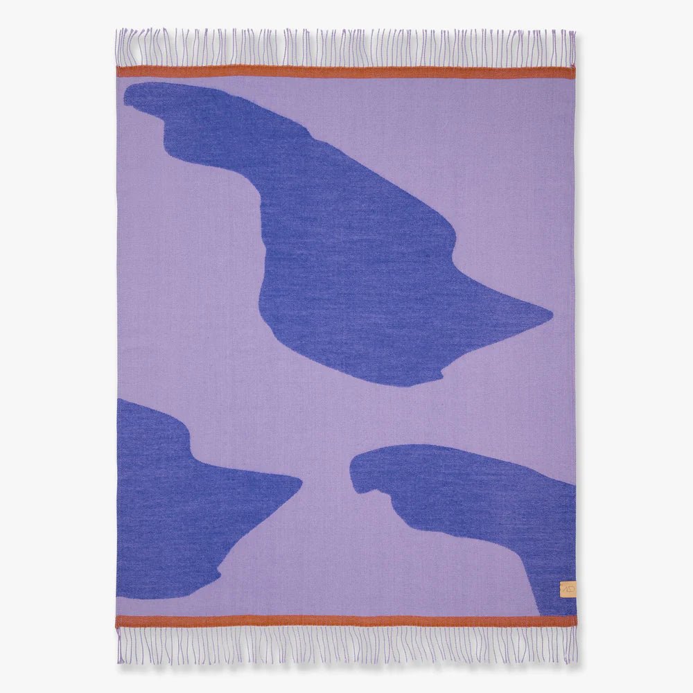 Mette Ditmer GALLERY Pläd 125x170, Lila - Azalea Home