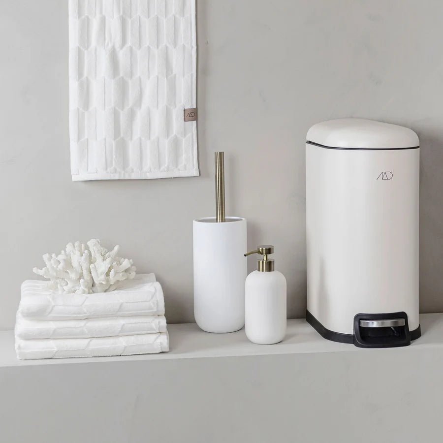 Mette Ditmer GEO Badrumsmatta 50x80, Off - white - Azalea Home