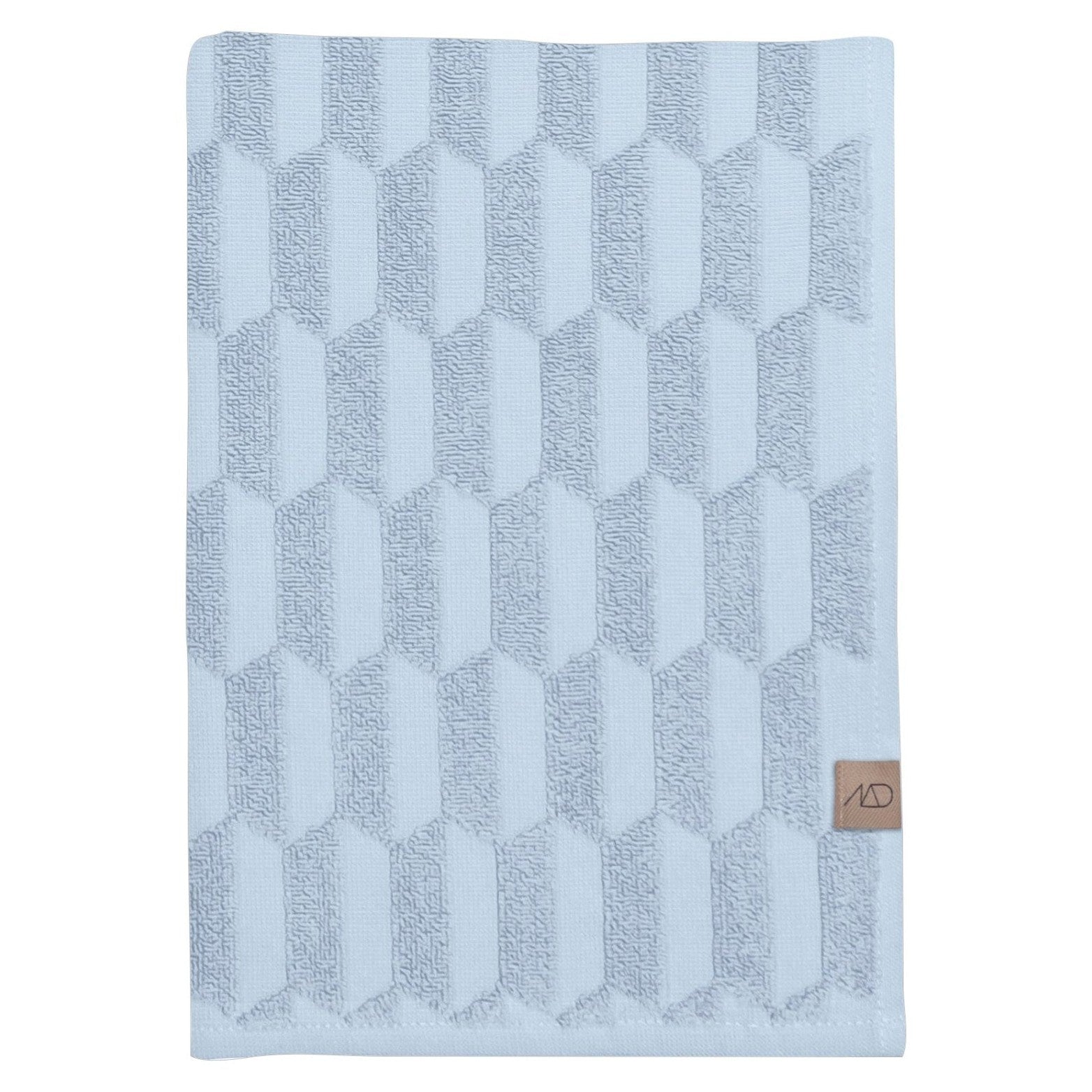 Mette Ditmer GEO Gästhandduk 2 - pack 35x55, Ljusblå - Azalea Home