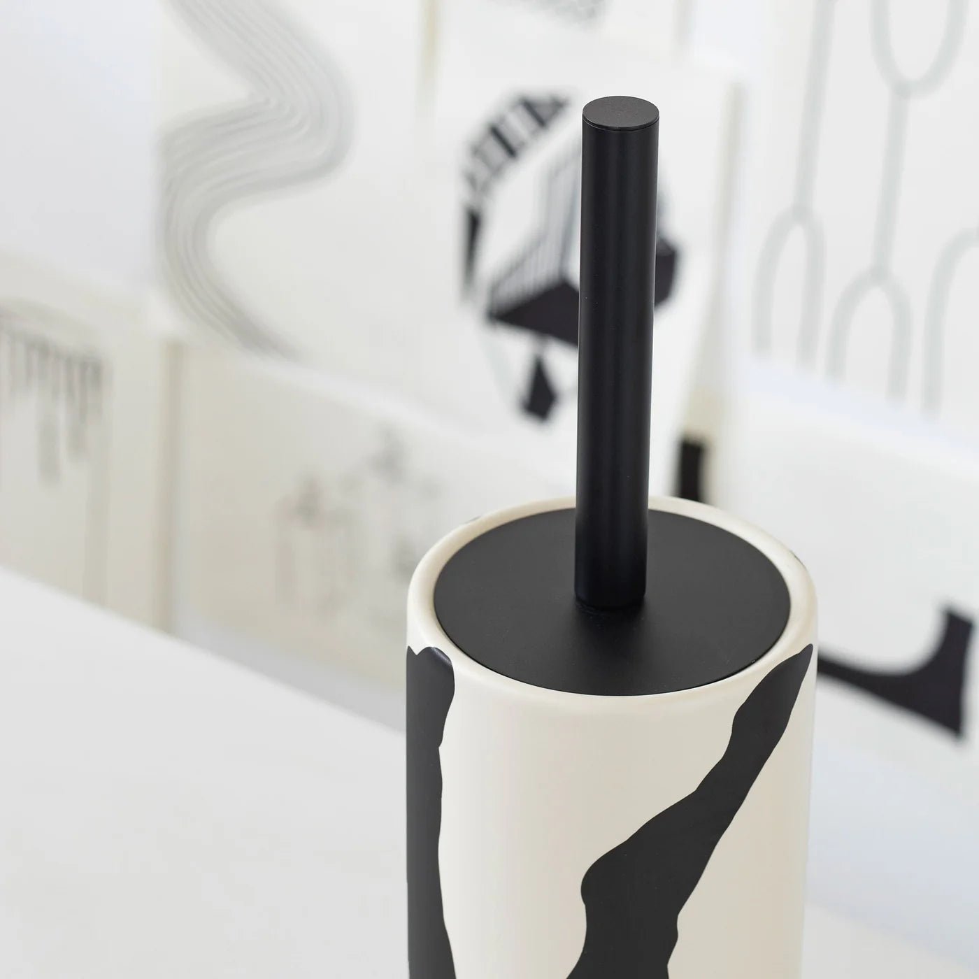 Mette Ditmer ICON Toalettborsthållare, Off - white - Azalea Home