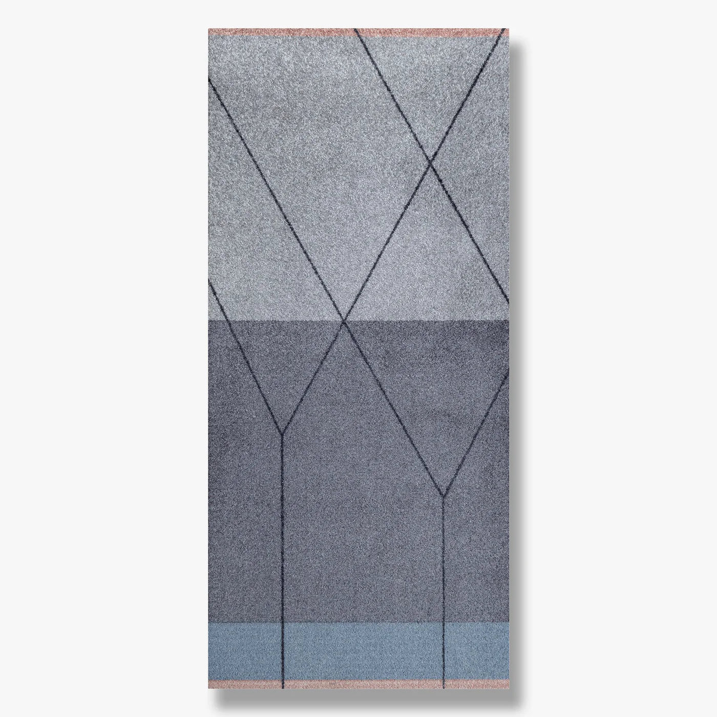 Mette Ditmer LINEA Allround Matta 70x150, Mörkgrå - Azalea Home