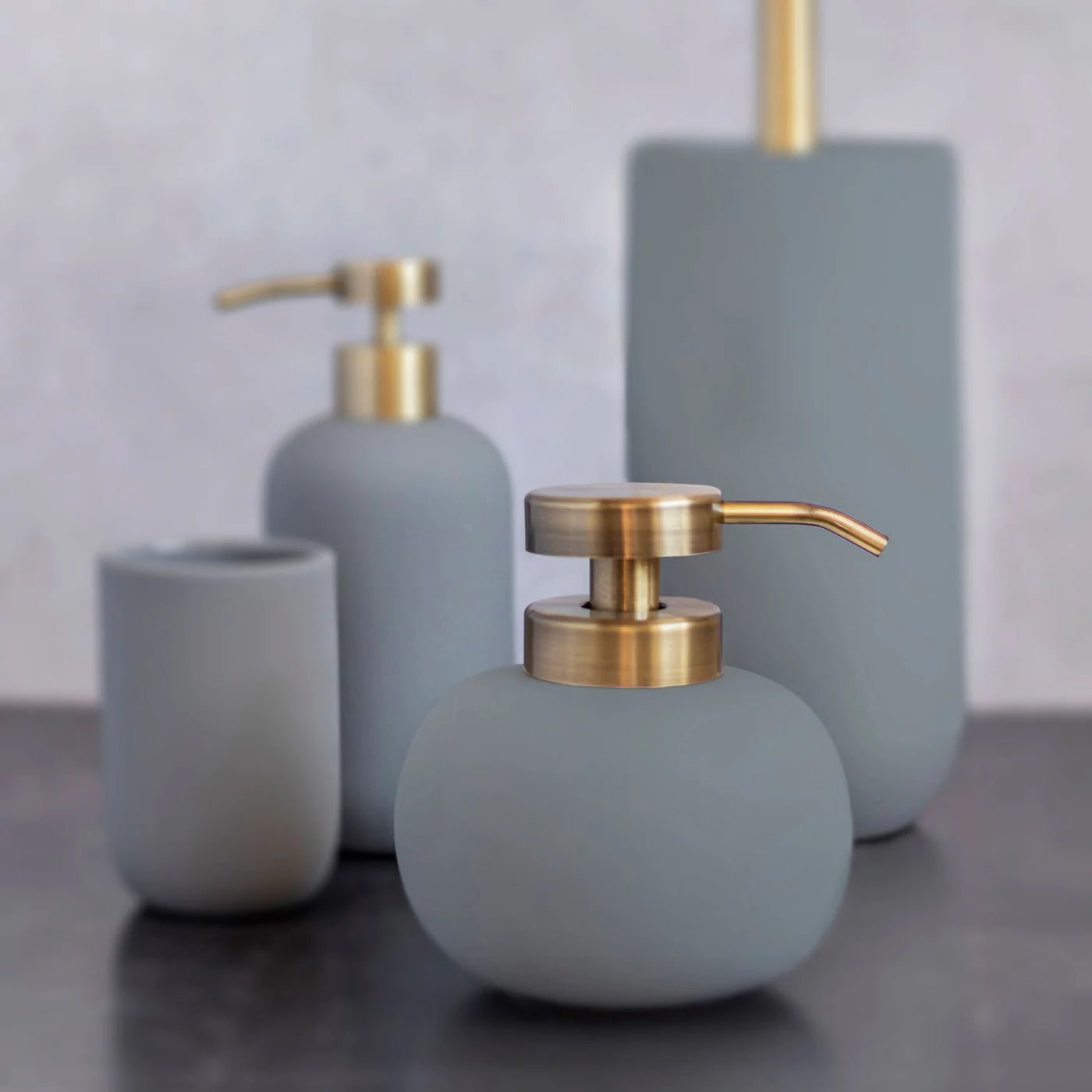 Mette Ditmer LOTUS Tvålpump, Frost grön - Azalea Home