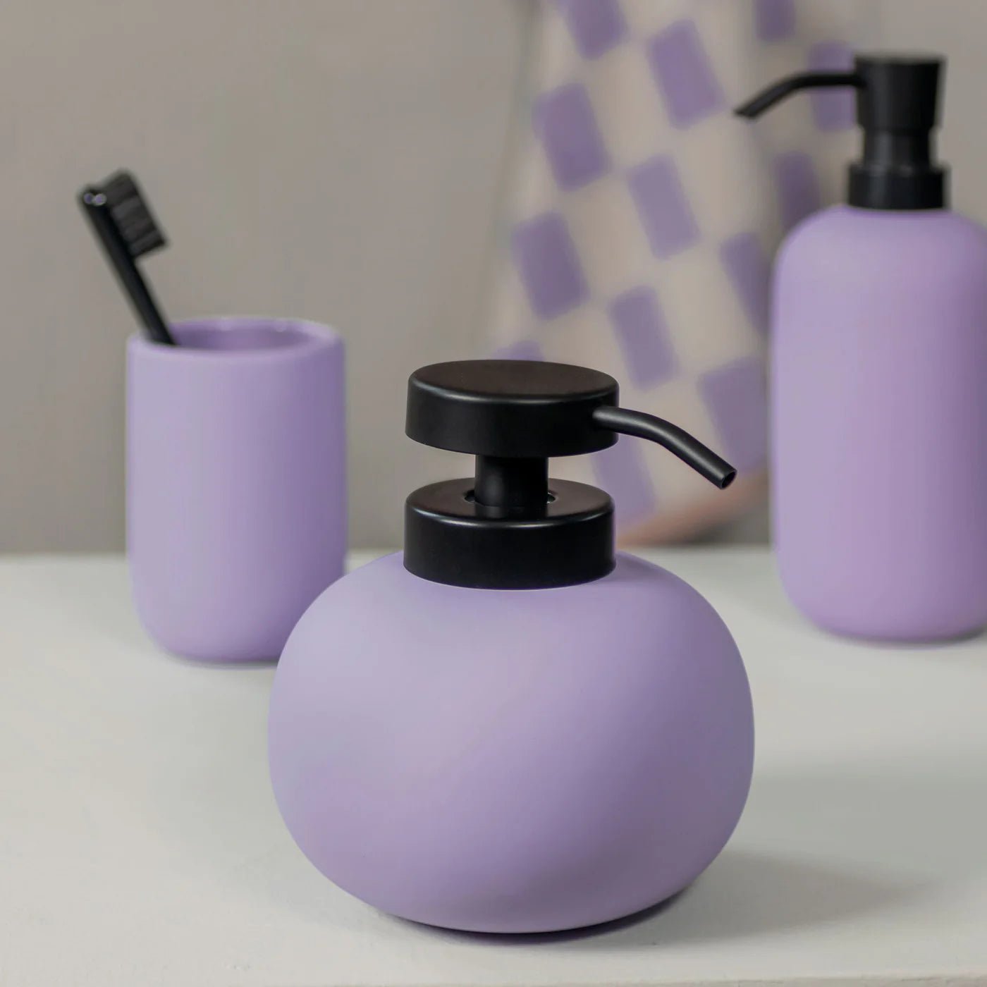 Mette Ditmer LOTUS Tvålpump, Ljus lila - Azalea Home