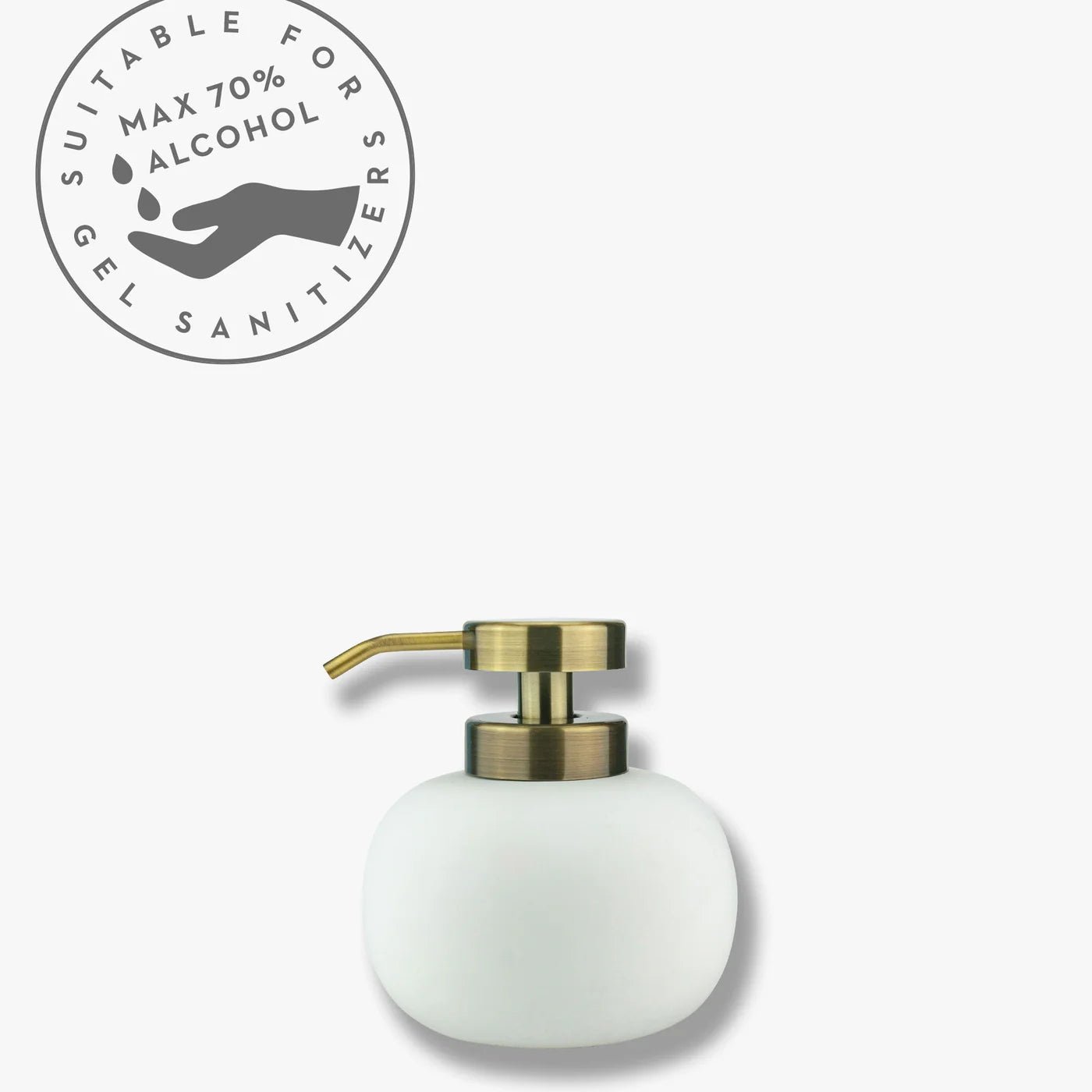 Mette Ditmer LOTUS Tvålpump, Vit - Azalea Home