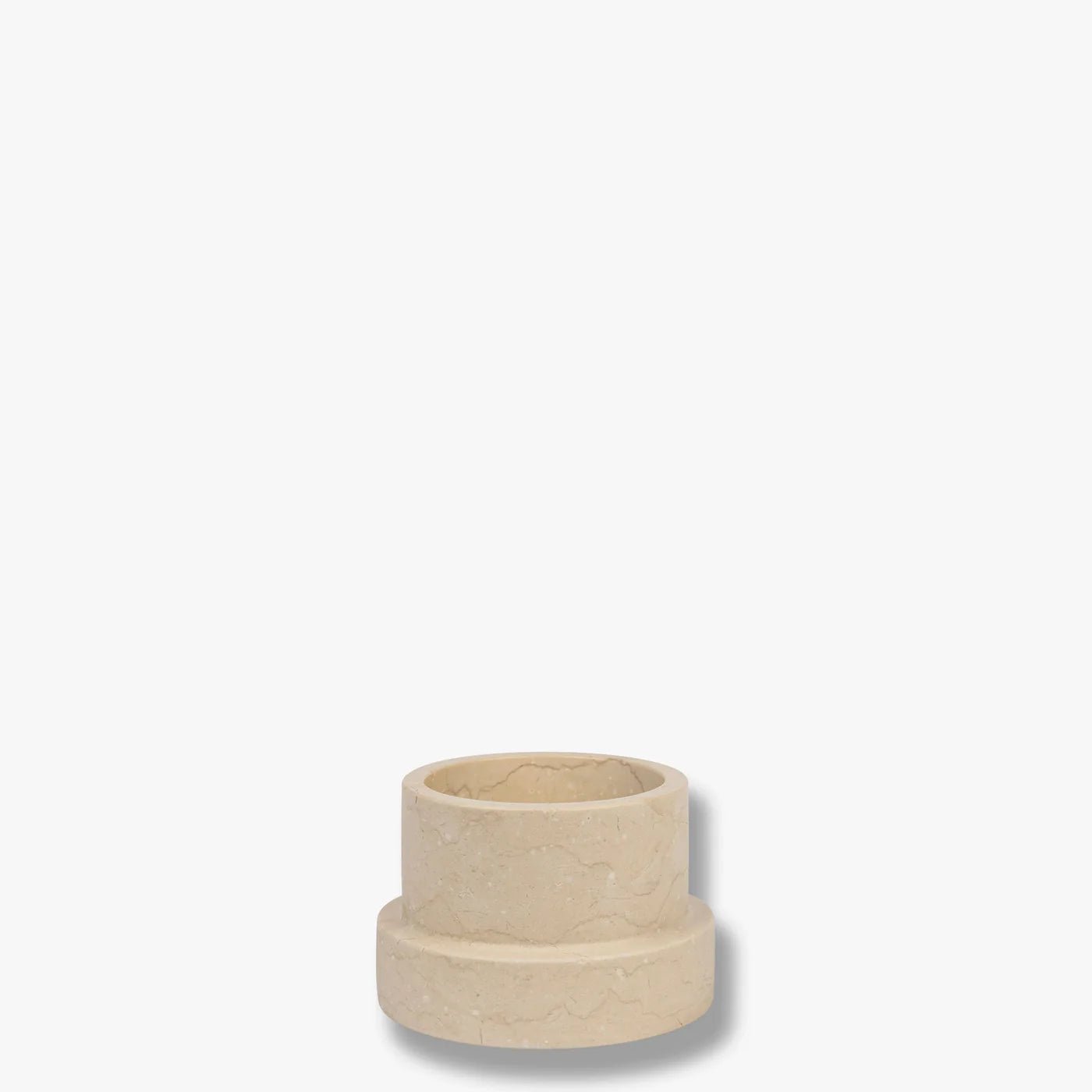Mette Ditmer MARBLE Blockljusstake, Sand - Azalea Home
