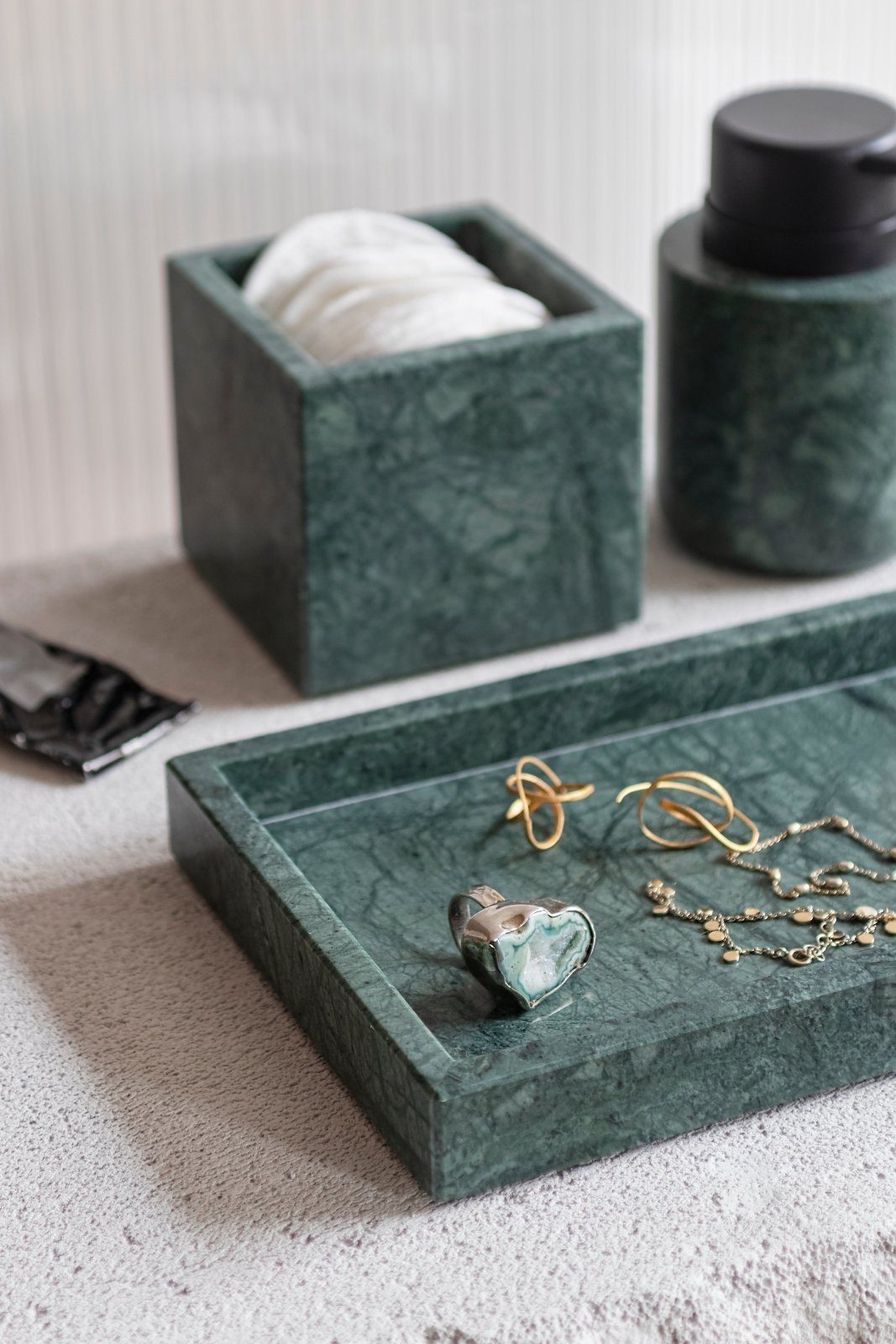 Mette Ditmer MARBLE Box, Dark forest - Azalea Home