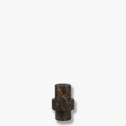Mette Ditmer MARBLE Ljusstake, Brun - Azalea Home
