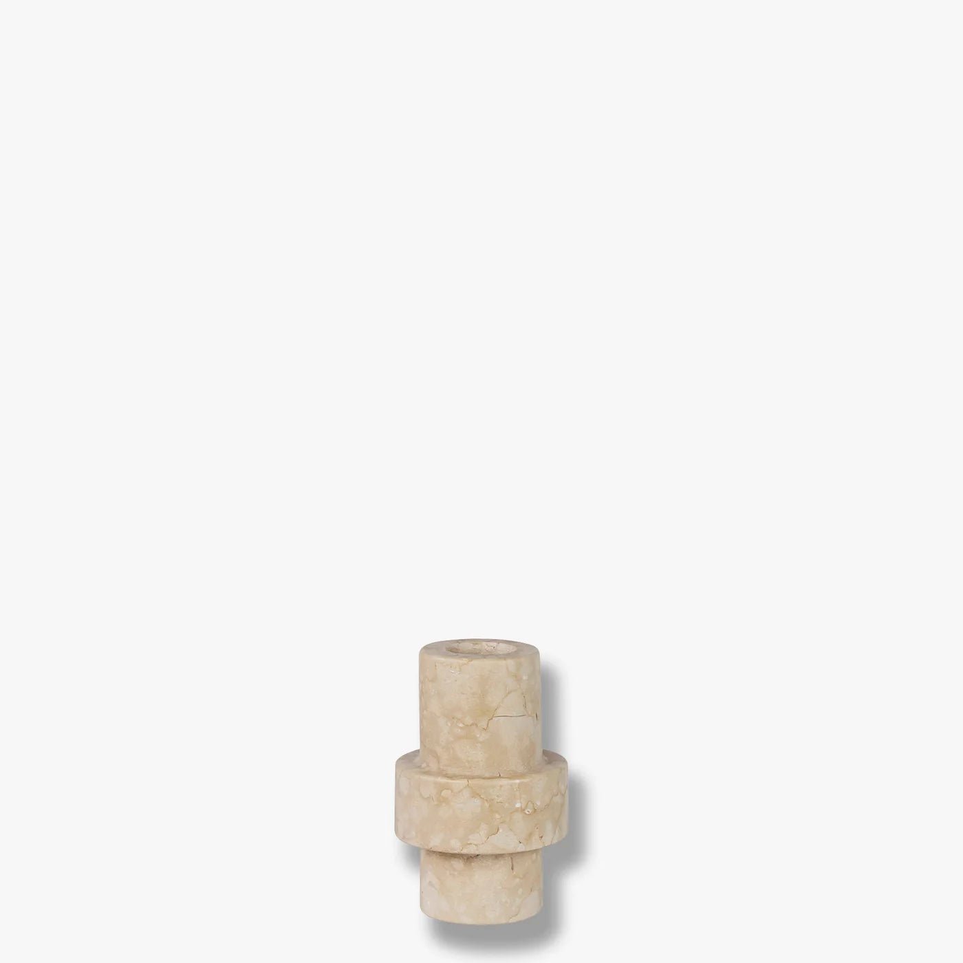 Mette Ditmer MARBLE Ljusstake, Sand - Azalea Home