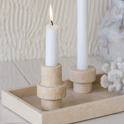Mette Ditmer MARBLE Ljusstake, Sand - Azalea Home