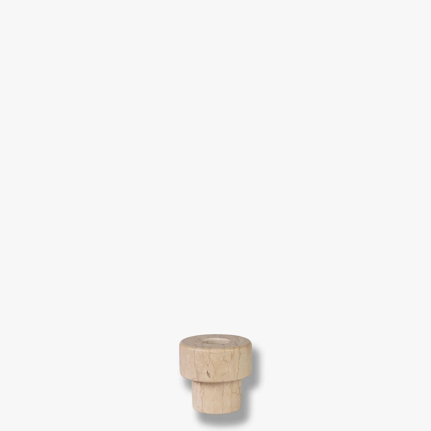 Mette Ditmer MARBLE Ljusstake, Sand - Azalea Home