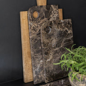 Mette Ditmer MARBLE Serveringsbricka, Brun - Azalea Home