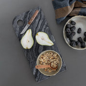 Mette Ditmer MARBLE Serveringsbricka, Svart/grå - Azalea Home