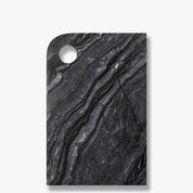 Mette Ditmer MARBLE Serveringsbricka, Svart/grå - Azalea Home