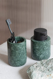 Mette Ditmer MARBLE Tvålpump, Dark forest - Azalea Home