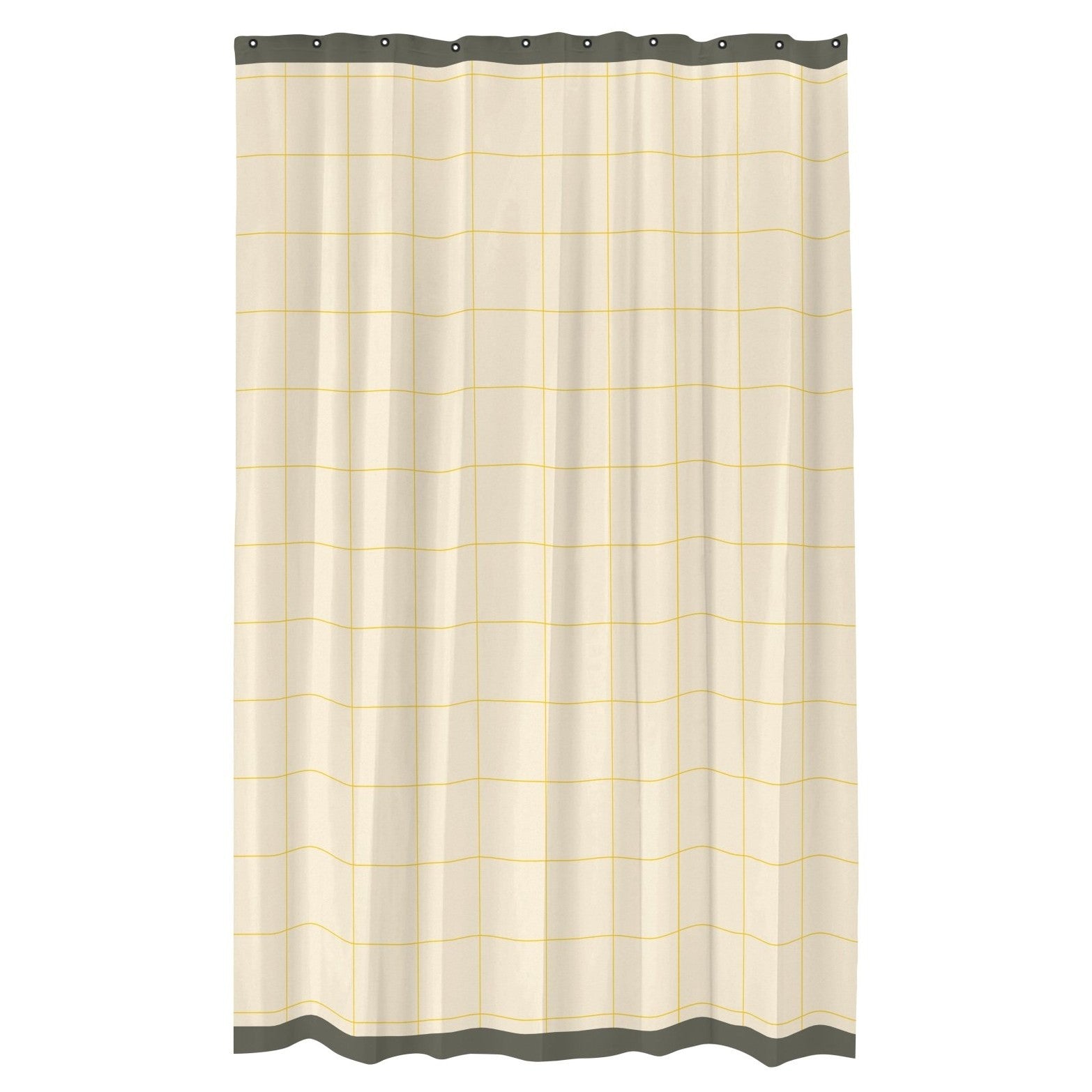 Mette Ditmer MESH Duschdraperi 150x200, Gul - Azalea Home