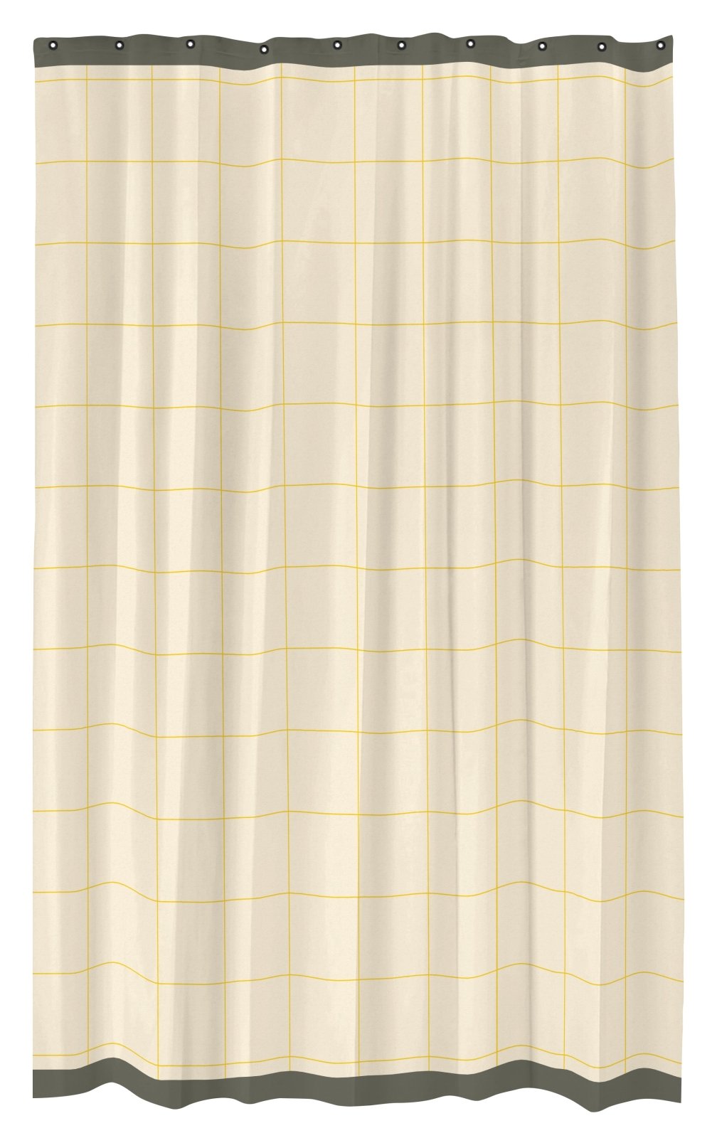 Mette Ditmer MESH Duschdraperi 150x200, Gul - Azalea Home