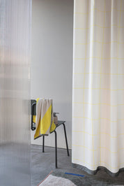 Mette Ditmer MESH Duschdraperi 150x200, Gul - Azalea Home