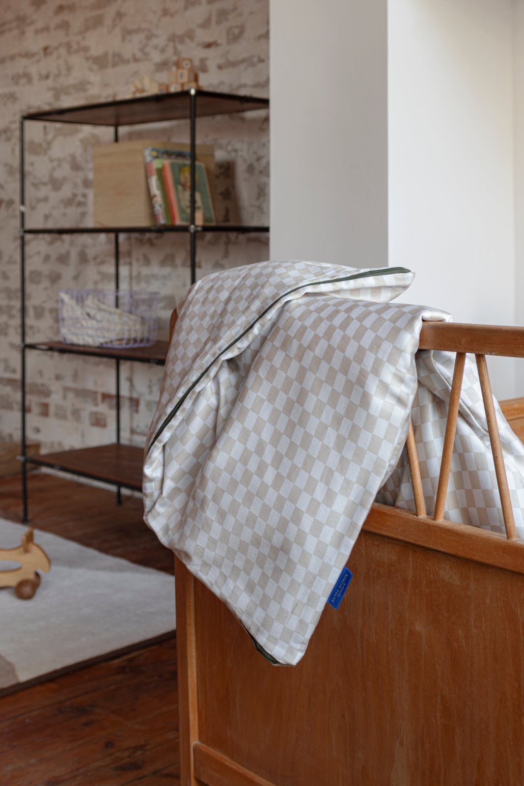 Mette Ditmer MINI Bäddset 70x100, Sand / Ljusgrå - Azalea Home