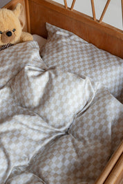 Mette Ditmer MINI Bäddset 70x100, Sand / Ljusgrå - Azalea Home