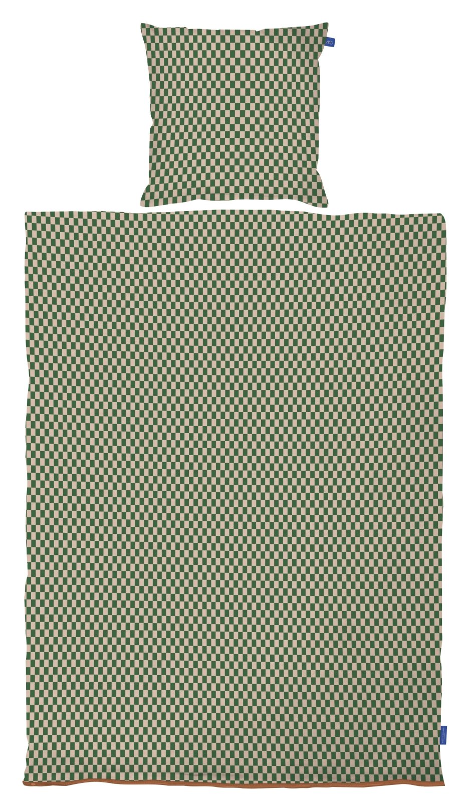 Mette Ditmer MINI Bäddset Junior, Pine green / Tan - Azalea Home
