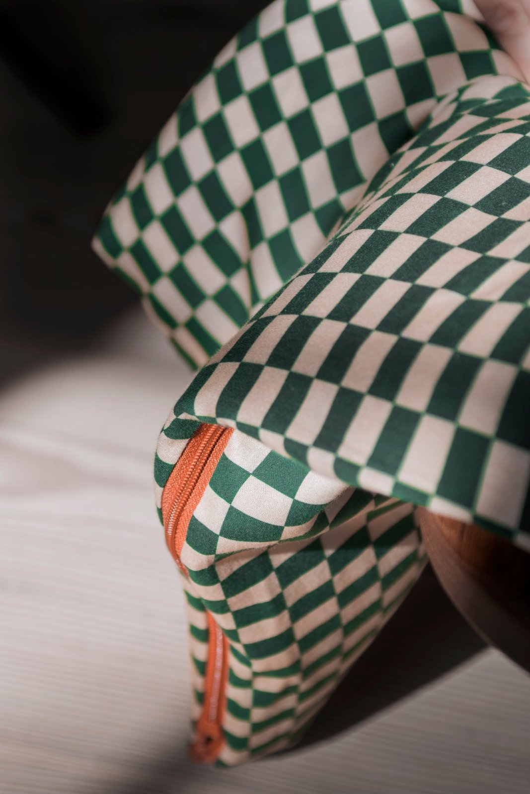 Mette Ditmer MINI Bäddset, Pine green / Tan - Azalea Home