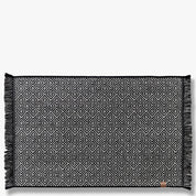 Mette Ditmer MOROCCO Badrumsmatta 50x80, Svart/vit - Azalea Home