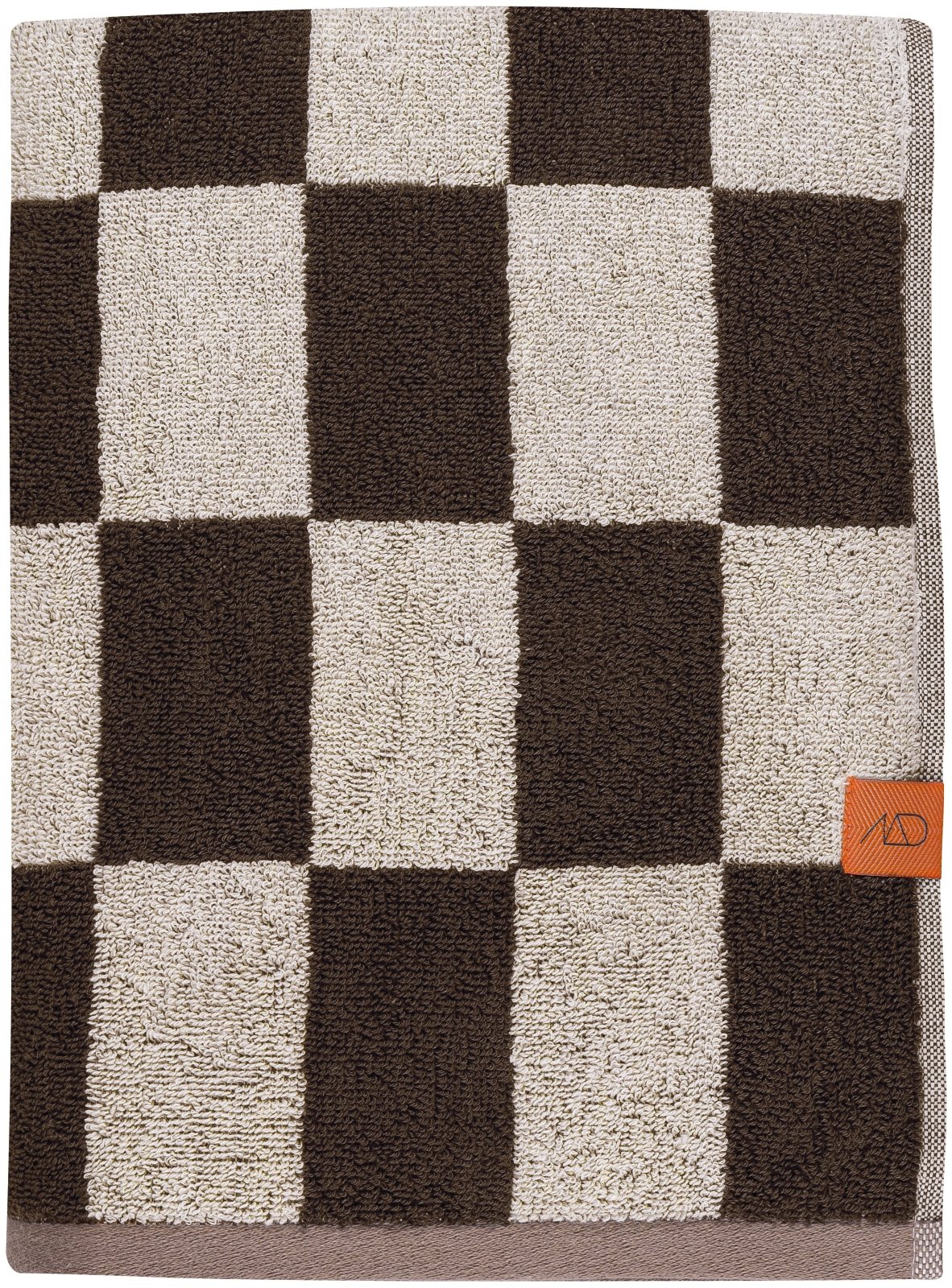 Mette Ditmer RETRO Badhandduk 70x133, Chocolate - Azalea Home