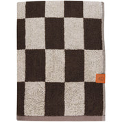 Mette Ditmer RETRO Badhandduk 70x133, Chocolate - Azalea Home