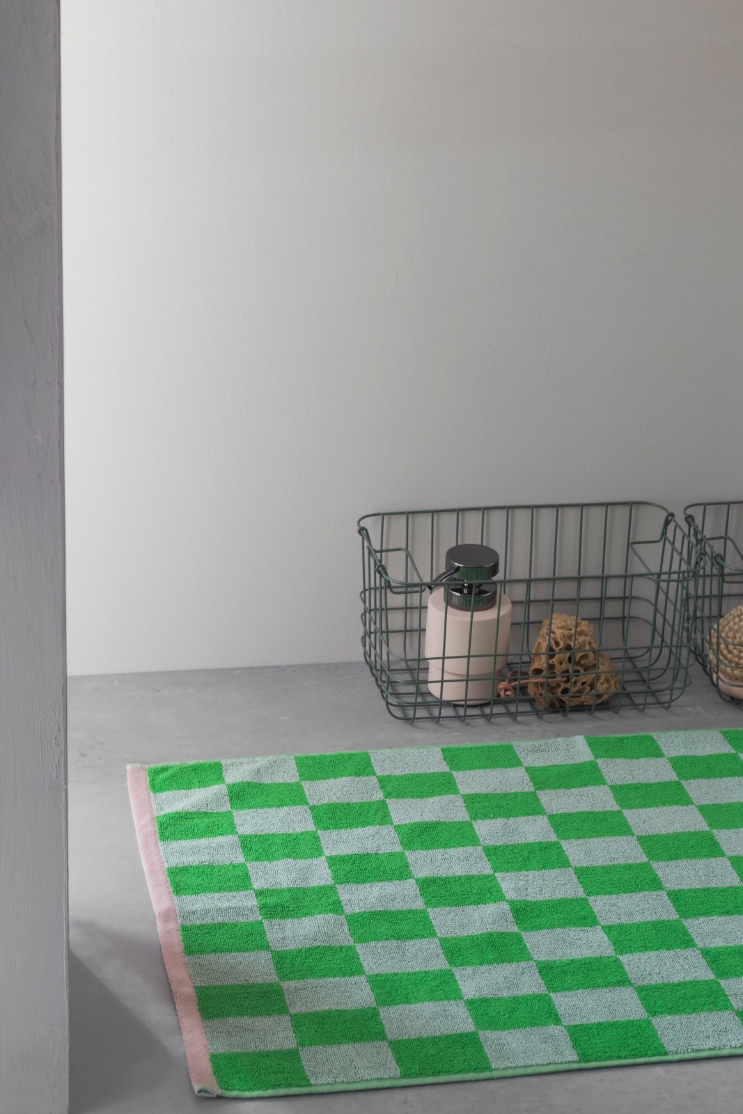 Mette Ditmer RETRO Badrumsmatta 50x80, Grön - Azalea Home