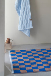 Mette Ditmer RETRO Badrumsmatta 50x80, Kobolt - Azalea Home