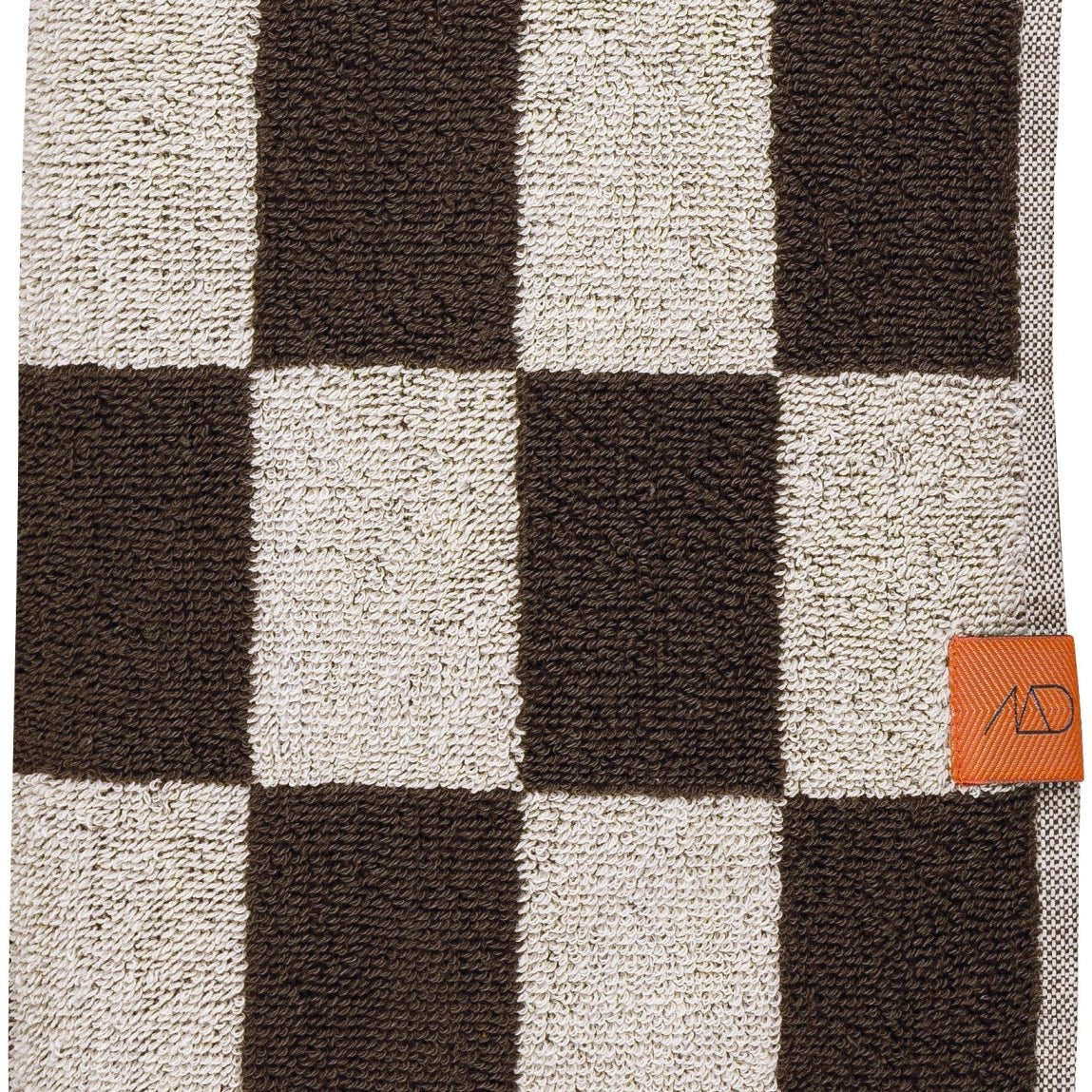 Mette Ditmer RETRO Gästhandduk 2 - pack 40x55, Chocolate - Azalea Home