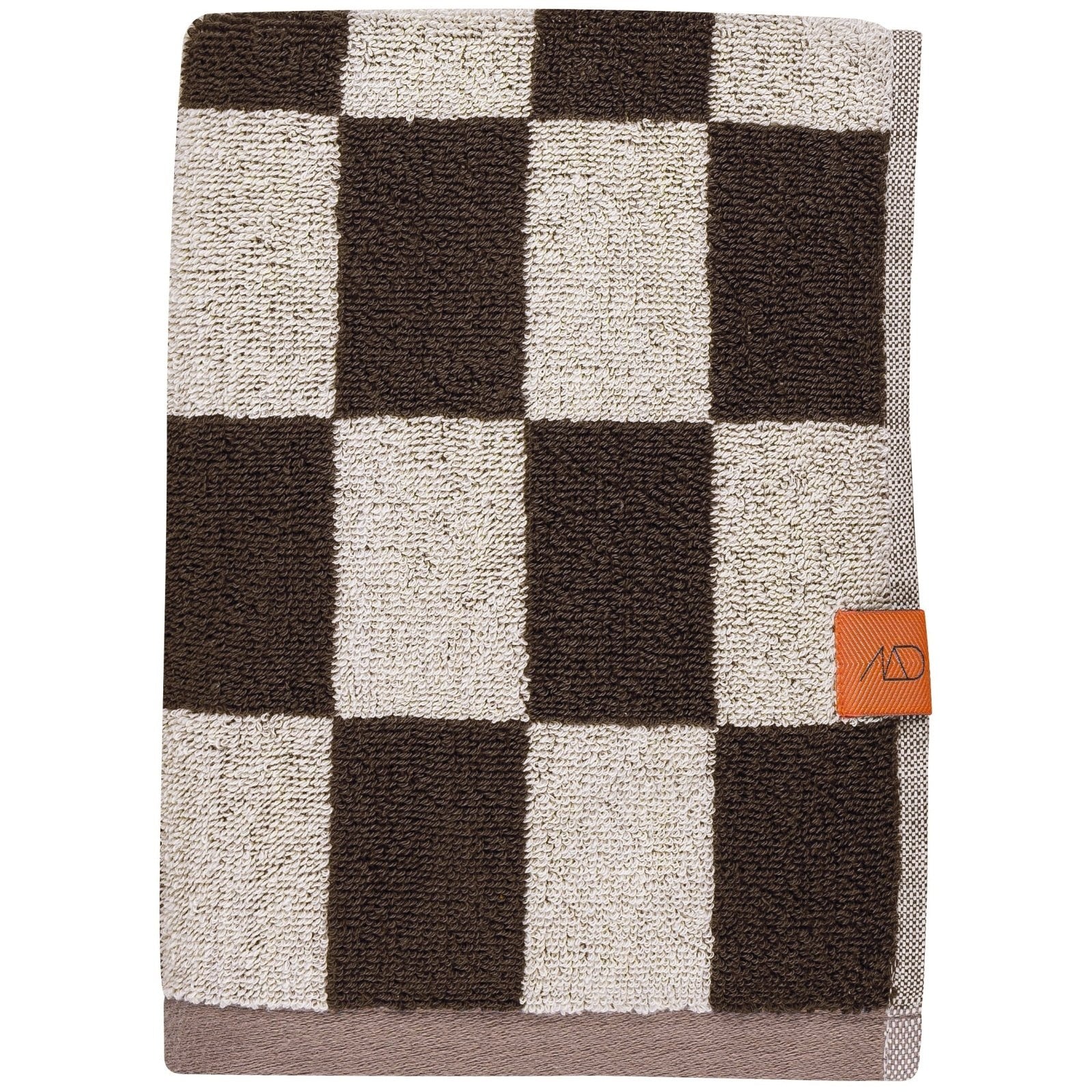 Mette Ditmer RETRO Gästhandduk 2 - pack 40x55, Chocolate - Azalea Home