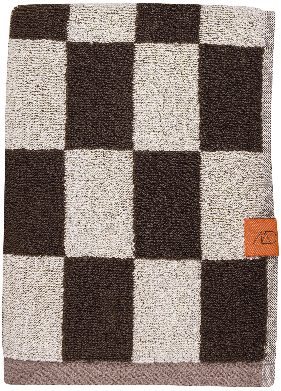Mette Ditmer RETRO Gästhandduk 2 - pack 40x55, Chocolate - Azalea Home