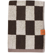 Mette Ditmer RETRO Gästhandduk 2 - pack 40x55, Chocolate - Azalea Home