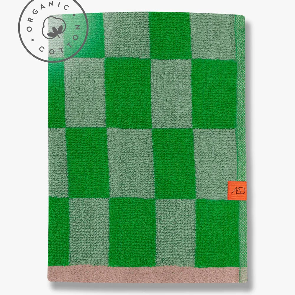 Mette Ditmer RETRO Gästhandduk 2 - pack 40x55, Grön - Azalea Home