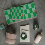 Mette Ditmer RETRO Gästhandduk 2 - pack 40x55, Grön - Azalea Home
