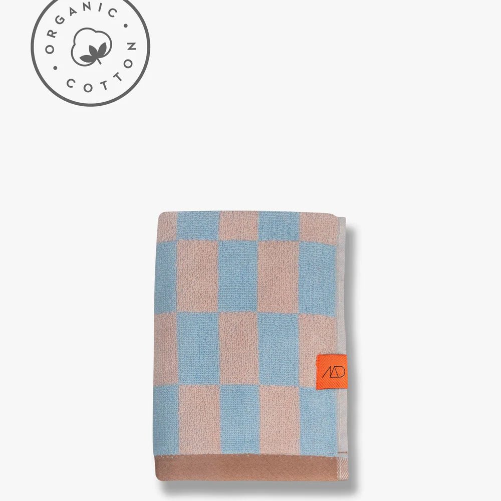 Mette Ditmer RETRO Gästhandduk 2 - pack 40x55, Ljusblått - Azalea Home