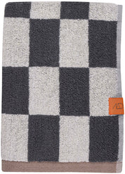 Mette Ditmer RETRO Gästhandduk 2 - pack 40x55, Mörkgrå - Azalea Home